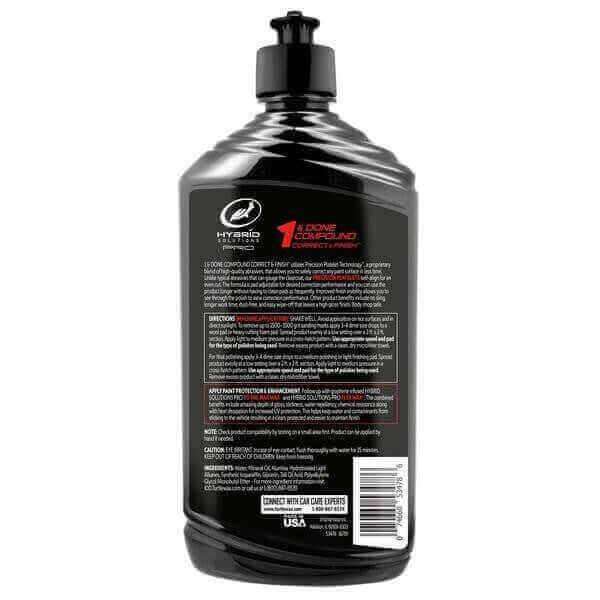 Turtle Wax Hybrid Solutions Pro 1 & Done Professional Polishing Compound Correct & Finish