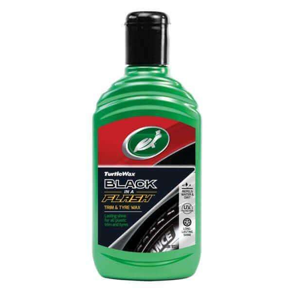 Turtle Wax Black in a Flash Trim Wax 300ml