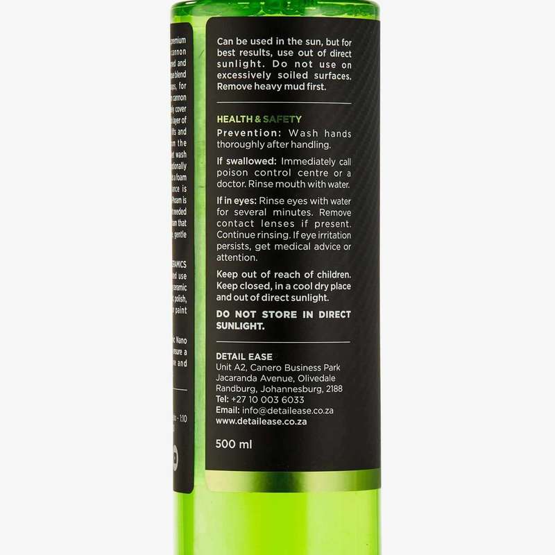 Detail Ease Mega PHoam - High Concentrate Foam Cannon Shampoo