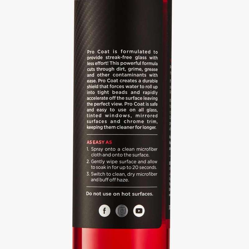 Detail Ease Pro Coat - Streak Free Glass Cleaner