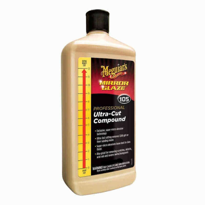 Meguiar's Mirror Glaze Ultra-Cut Compound M105 - 500mls