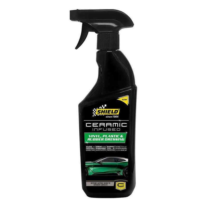 Shield Ceramic-infused Vinyl, Plastic, and Rubber Dressing
