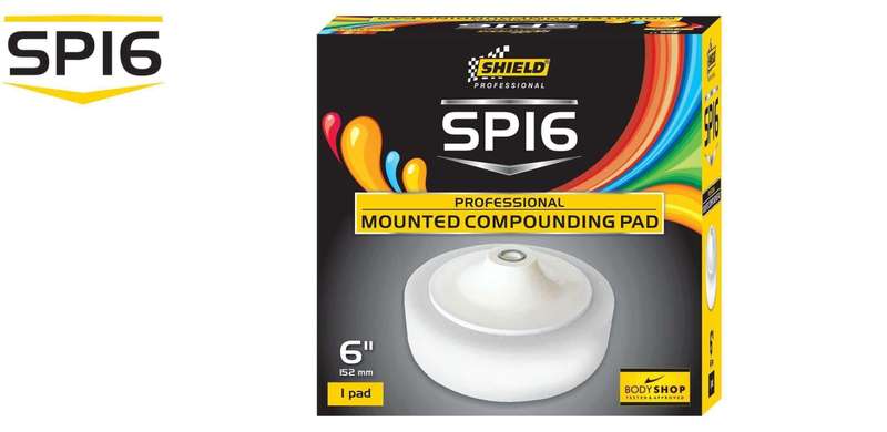 Shield Professional Mounted Compounding Pad 6" (SP16)