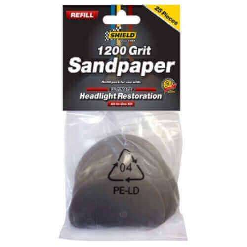 Shield Sanding Disc Replacements 3'' 1200 Grit -25pce