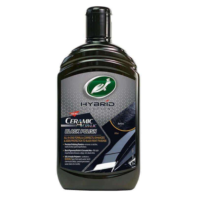 Turtle Wax Hybrid Solutions Ceramic Acrylic Black Polish 500ml