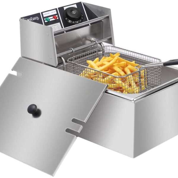 Electric Industrial Single Deep Fryer 5lt