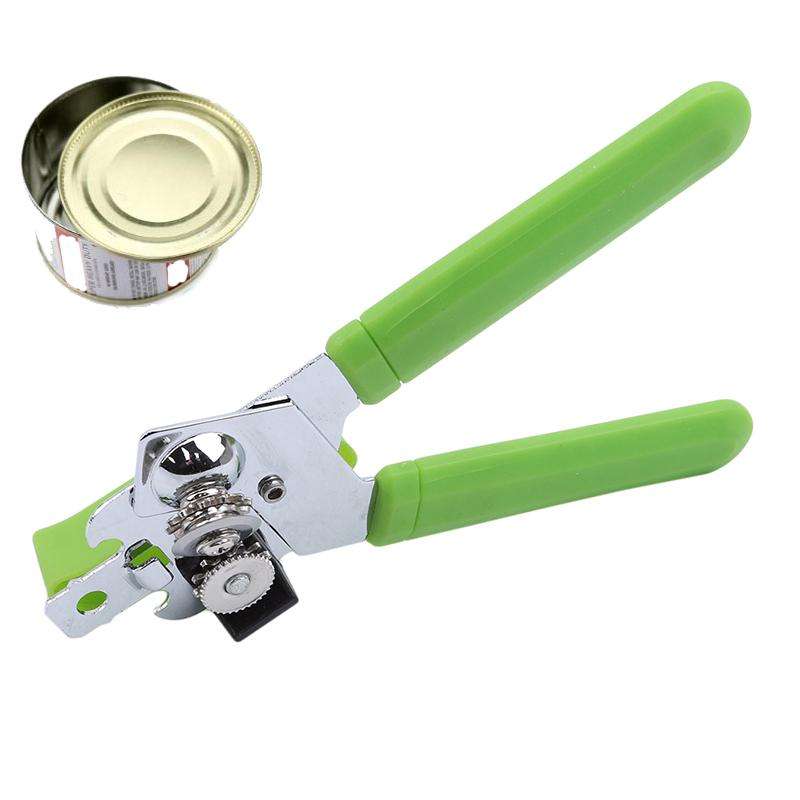 Quality Can & Bottle Opener- Green