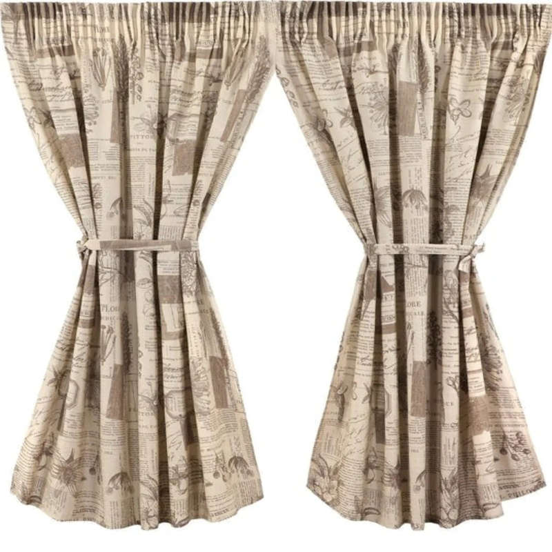 Caf Curtain Twin Pack