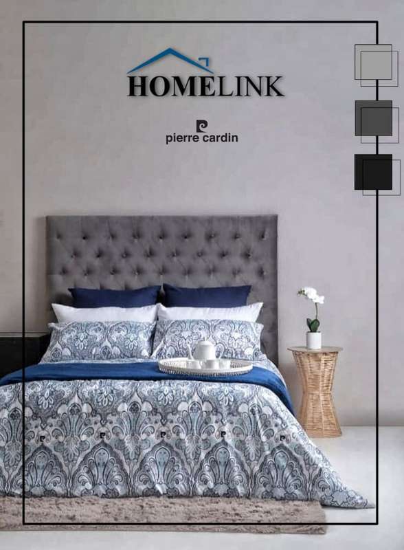Pierre Cardin Le Intro Duvet Cover Set Tiana Paisley - Queen