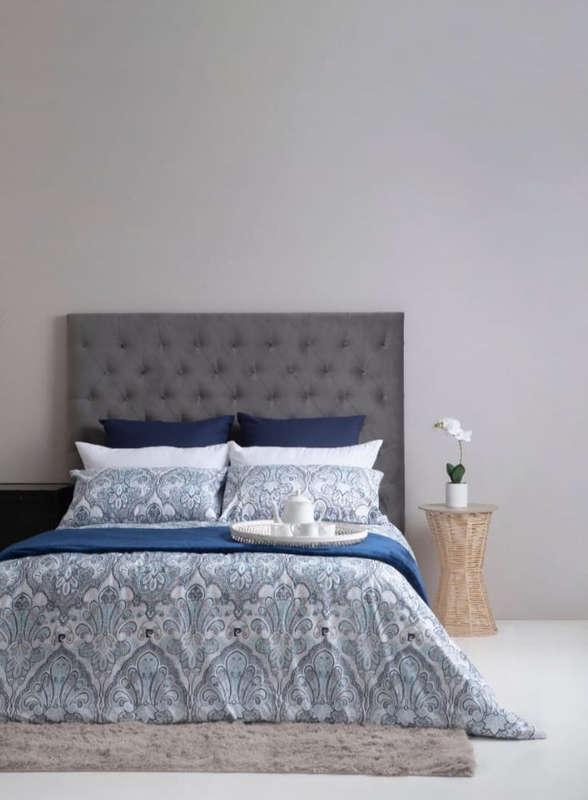 Pierre Cardin Le Intro Duvet Cover Set Tiana Paisley - Queen