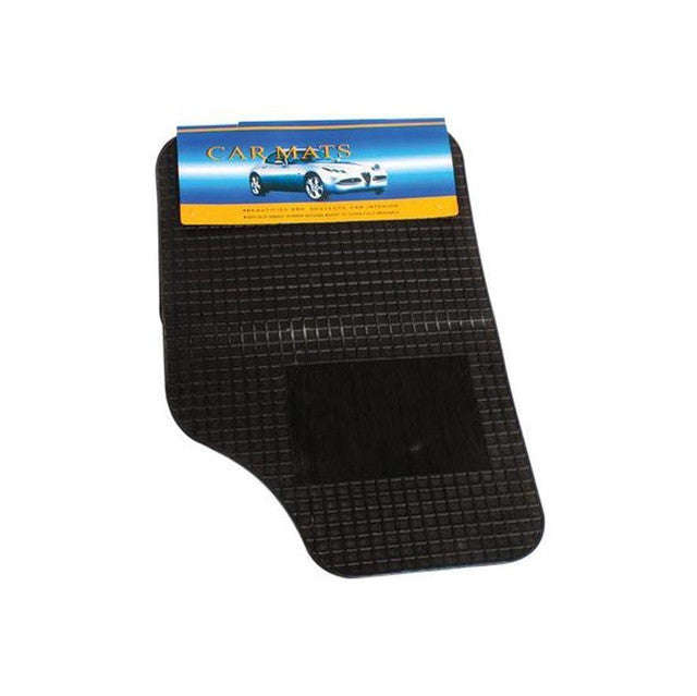 4 Piece Rubber Car Mat Set
