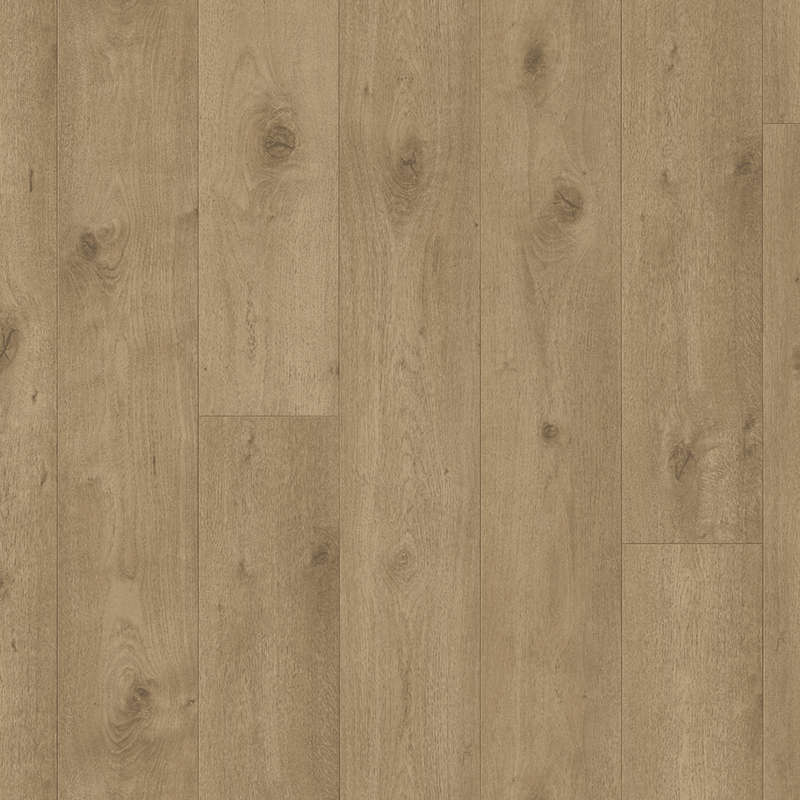 Oak Everglade Natural - Trendtime 6 4V AC5/Class 33 (Heavy Commercial) - Laminate Flooring Chatea...
