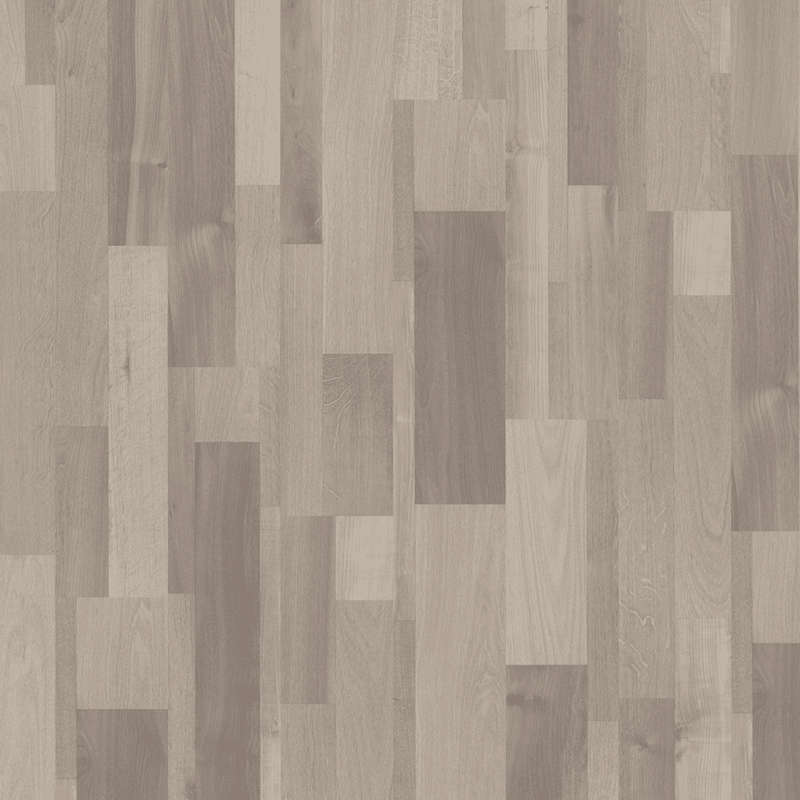 Oak Mix Light Grey - Modern Classic 1050 Laminate Flooring Plank - Ship's Floor 3-Strip Silk Matt...