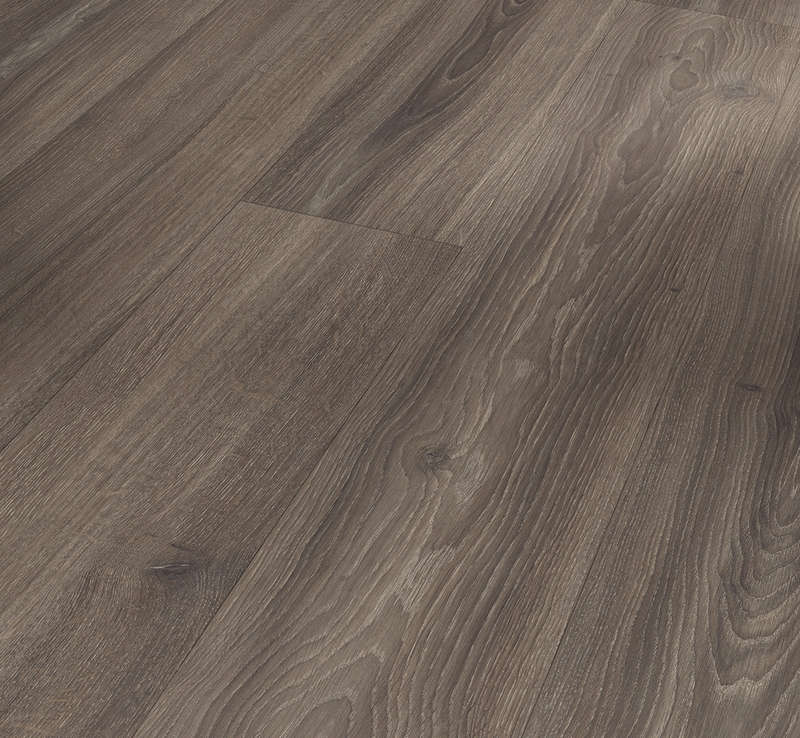 Oak Studioline Brown-Grey - Basic 600 XXL 4V AC4/Class 32 (Light Commercial) - Laminate Flooring ...