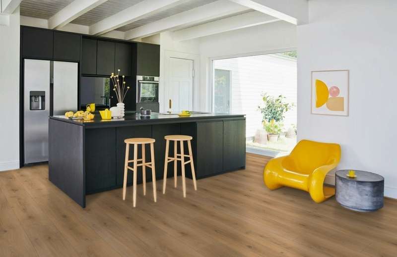 Oak Horizont Natural - Wide Flooring Plank Basic 600 4V 8mm AC4/Class 32