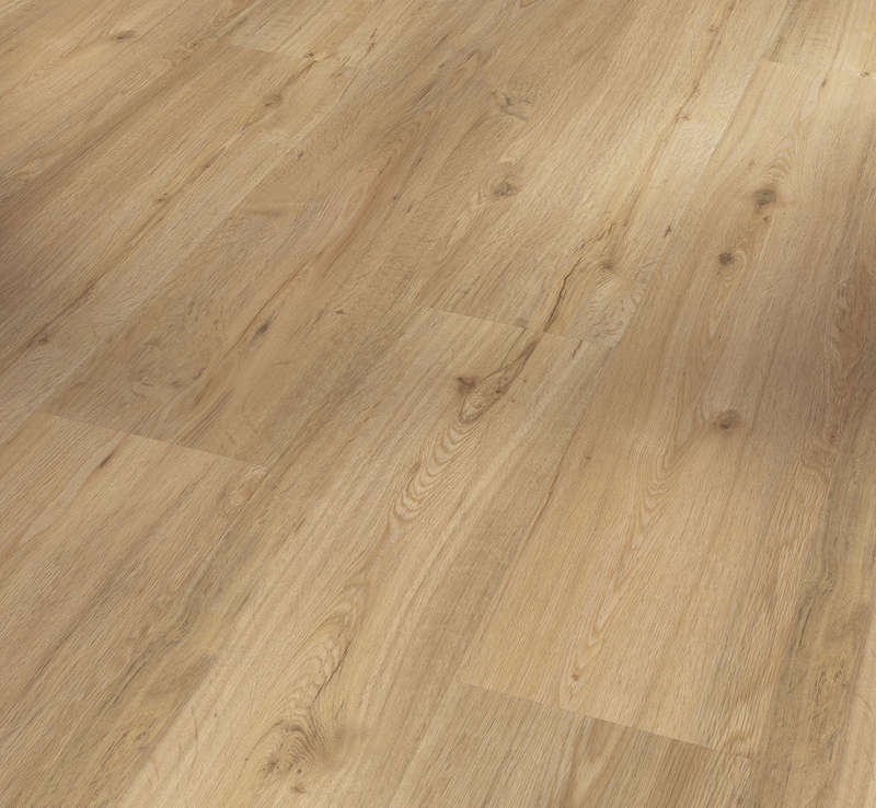 Oak Natural - Basic 2.0 Class 32 Vinyl Glue Down Wide Plank (Commercial)
