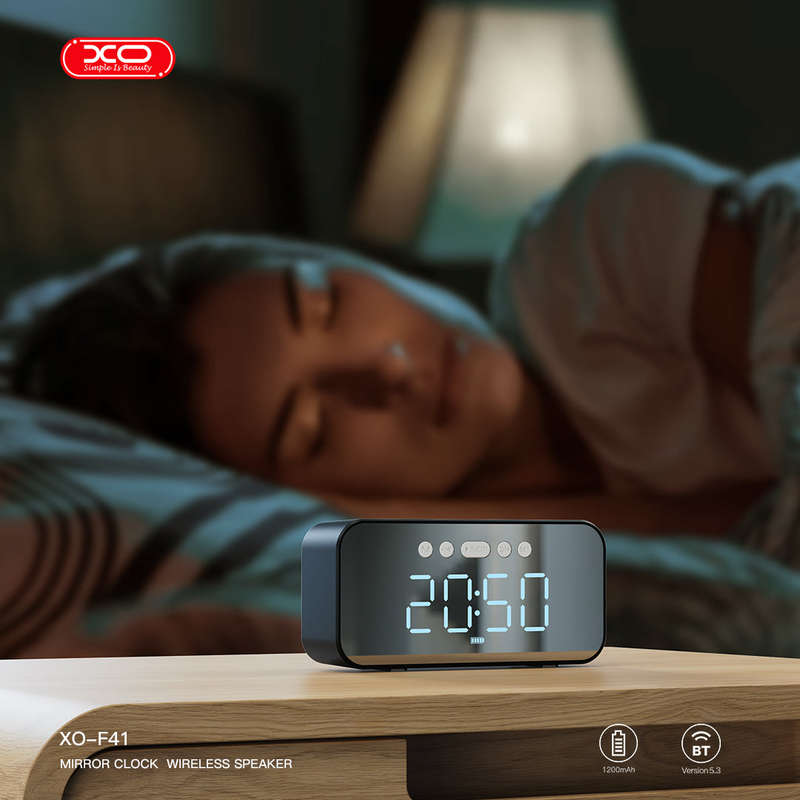 XO-F41 Wireless Bluetooth Speaker with Alarm Clock