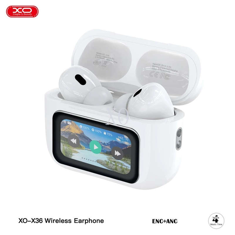 XO TWS Wireless Bluetooth Earphones With Display - X36