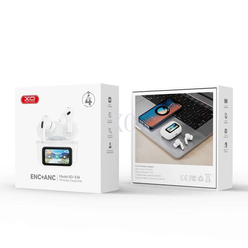 XO TWS Wireless Bluetooth Earphones With Display - X36