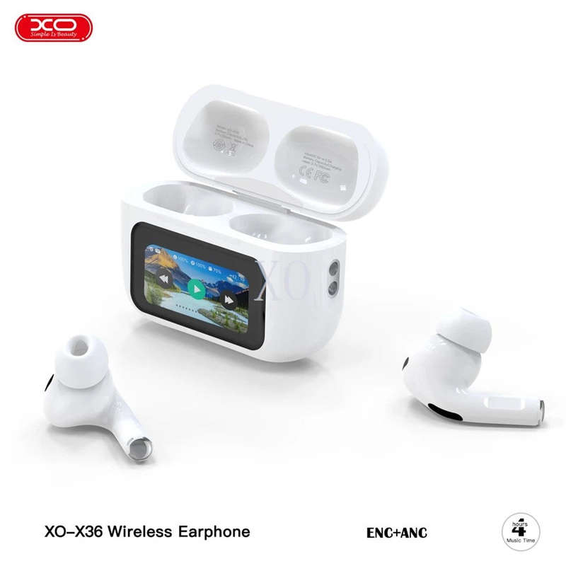 XO TWS Wireless Bluetooth Earphones With Display - X36