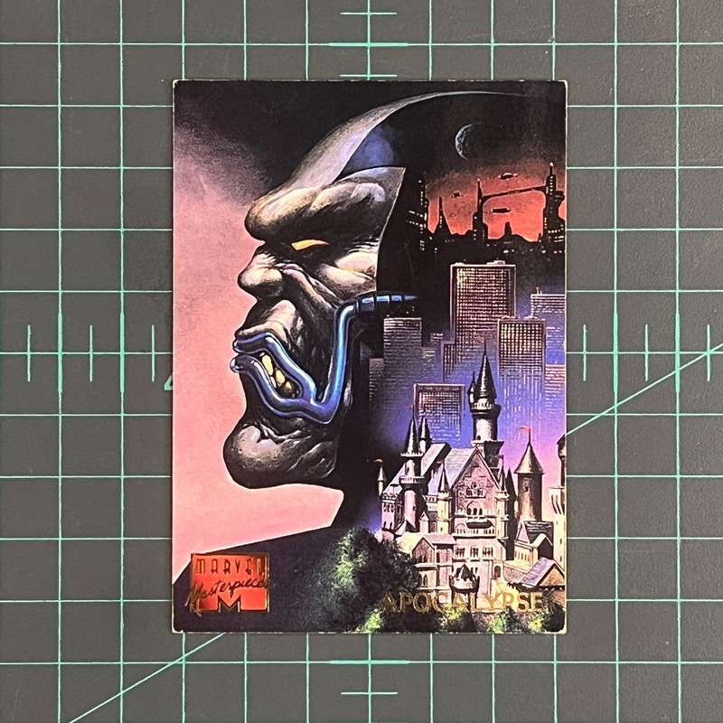 1 Apocalypse | Nelson | 1995 | Marvel Masterpieces | Trading Card