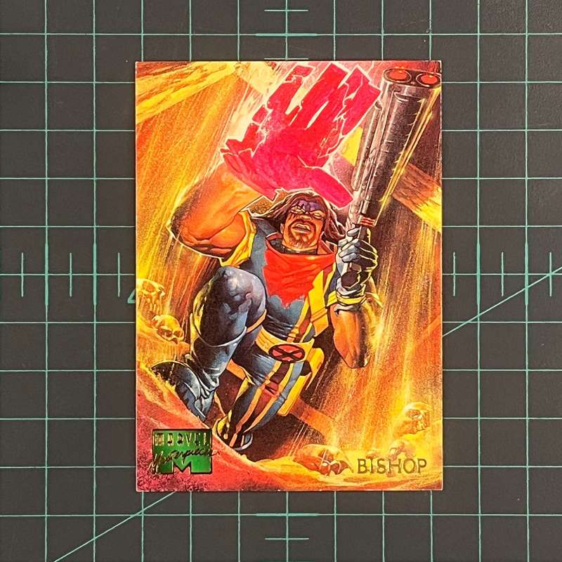 10 Bishop | Devries | 1995 | Marvel Masterpieces | Trading Card