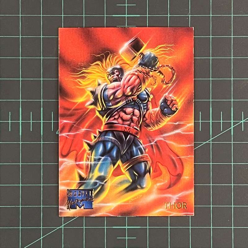 104 Thor | Patelis | 1995 | Marvel Masterpieces | Trading Card