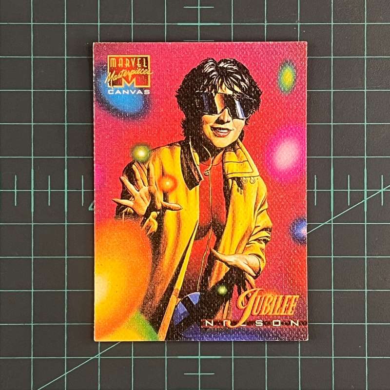 12 Jubilee | Nelson | Canvas | 1995 | Marvel Masterpieces | Trading Card