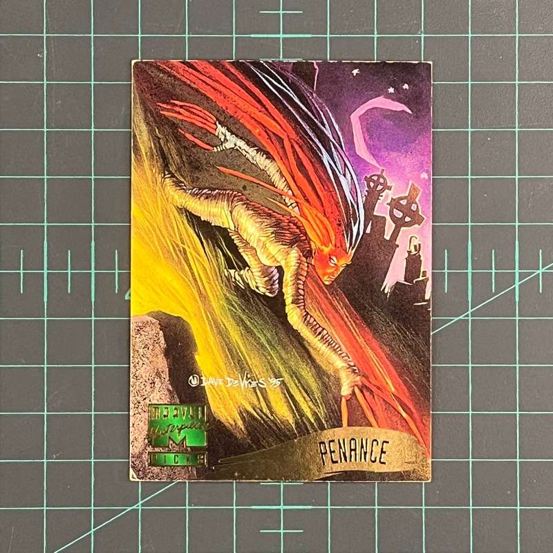 139 Penance | Devries | 1995 | Marvel Masterpieces | Trading Card