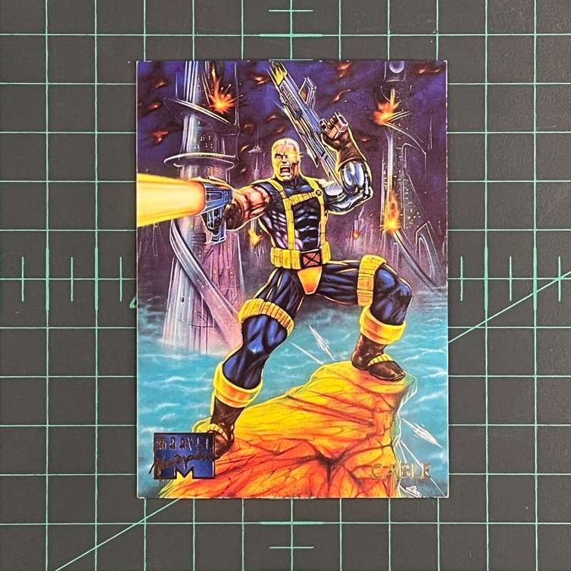 15 Cable | Patelis | 1995 | Marvel Masterpieces | Trading Card