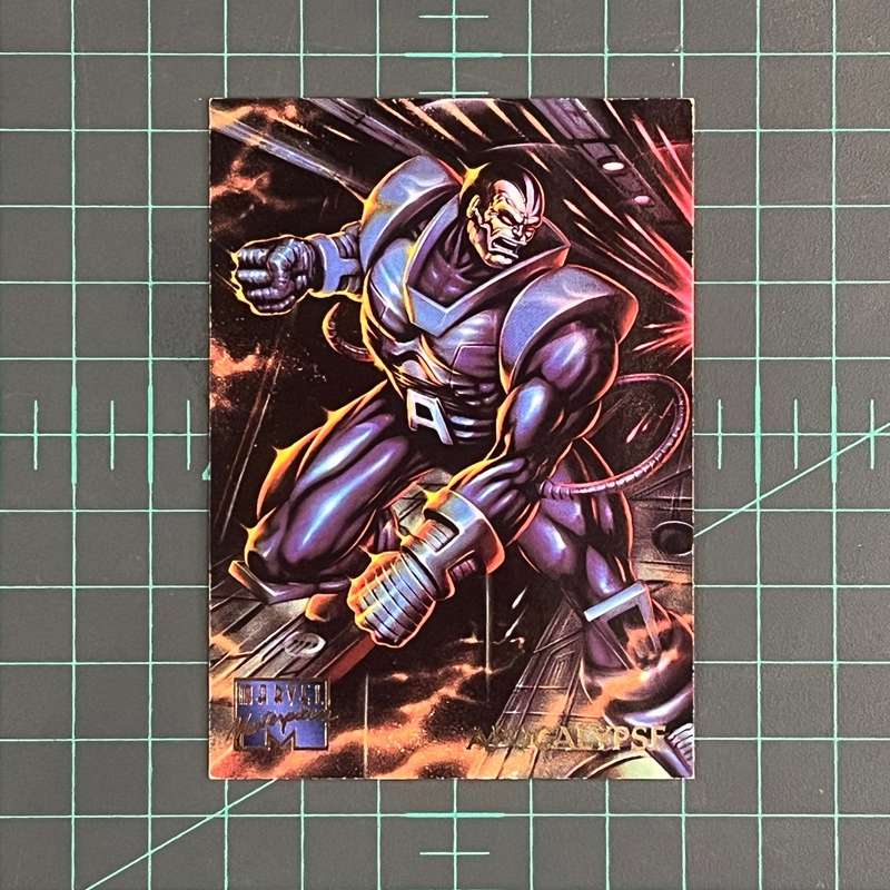 2 Apocalypse | Patelis | 1995 | Marvel Masterpieces | Trading Card