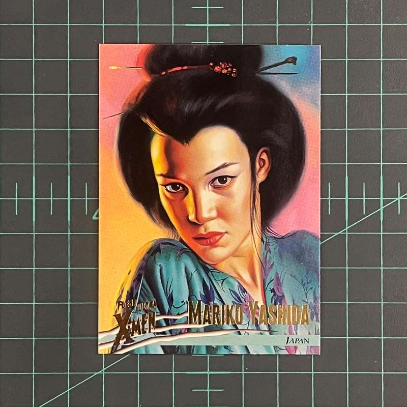 29 Mariko Yashida | 1996 | X-men Ultra Fleer Wolverine | Trading Card