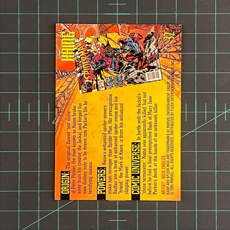32 Kaine | 1995 | Fleer Ultra Spider-Man | Trading Card