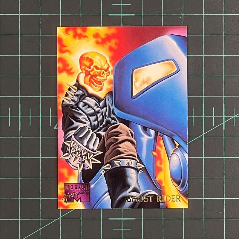 39 Ghost Rider | Scanlan | 1995 | Marvel Masterpieces | Trading Card