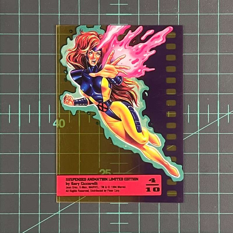 4 Jean Grey | Suspended Animation | 1995 | Fleer Ultra X-Men | Trading Card
