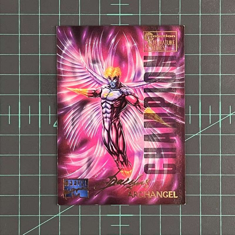 5 Archangel | Patelis | E-Motion Signature Series | 1995 | Marvel Masterpieces | Trading Card