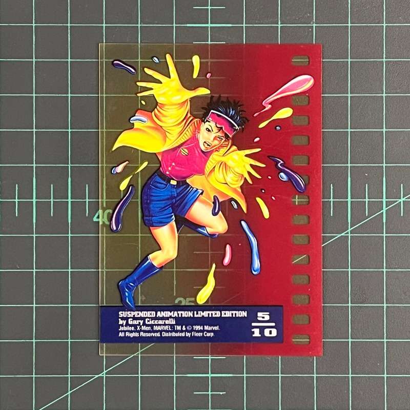 5 Jubilee | Suspended Animation | 1995 | Fleer Ultra X-Men | Trading Card