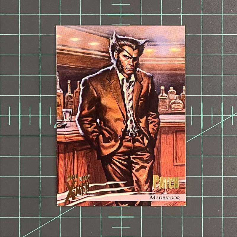 51 Patch | 1996 | X-men Ultra Fleer Wolverine | Trading Card