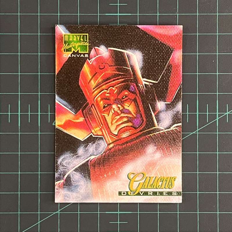 6 Galactus | DeVries | Canvas | 1995 | Marvel Masterpieces | Trading Card