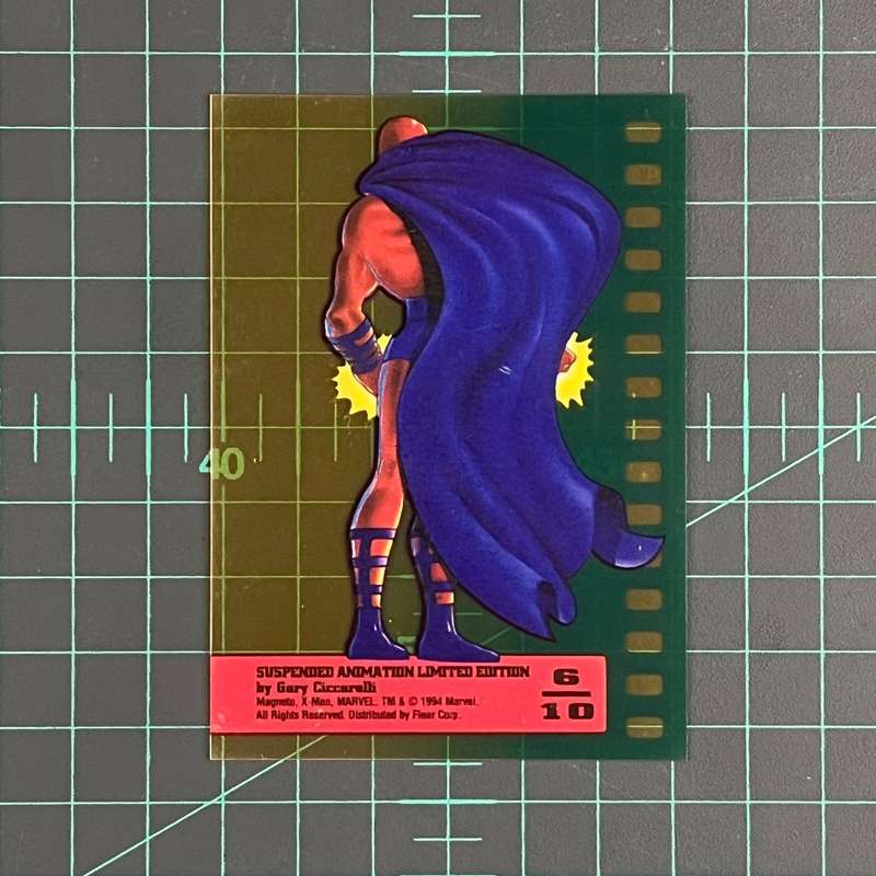 6 Magneto | Suspended Animation | 1995 | Fleer Ultra X-Men | Trading Card