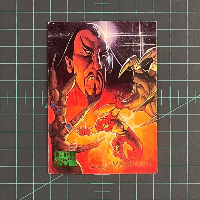64 Mandarin | Devries | 1995 | Marvel Masterpieces | Trading Card