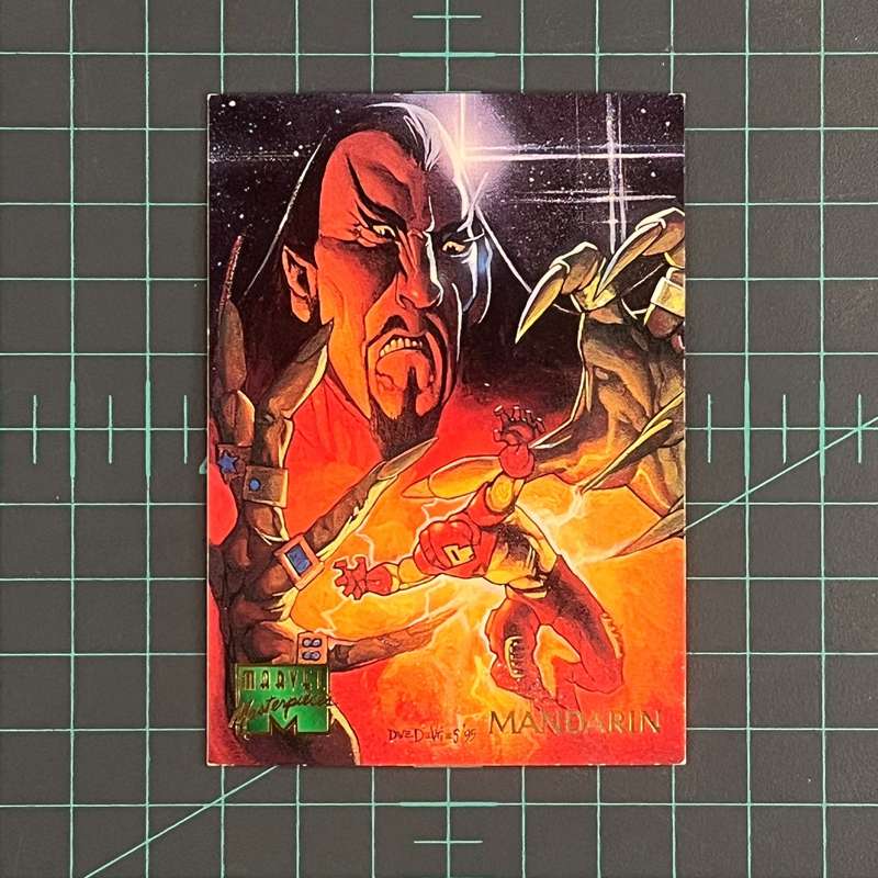 64 Mandarin | Devries | 1995 | Marvel Masterpieces | Trading Card
