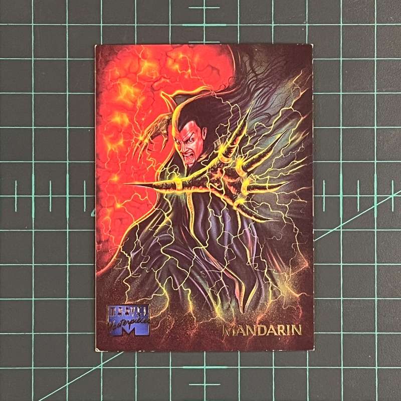 66 Mandarin | Patelis | 1995 | Marvel Masterpieces | Trading Card