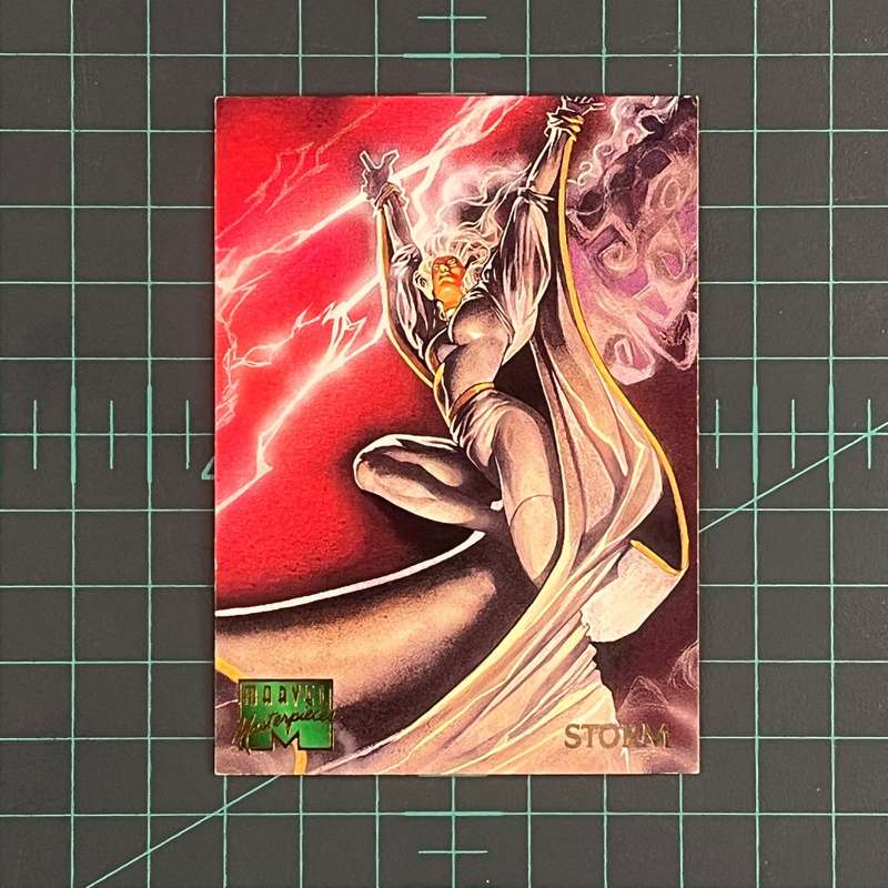 94 Storm | Devries | 1995 | Marvel Masterpieces | Trading Card