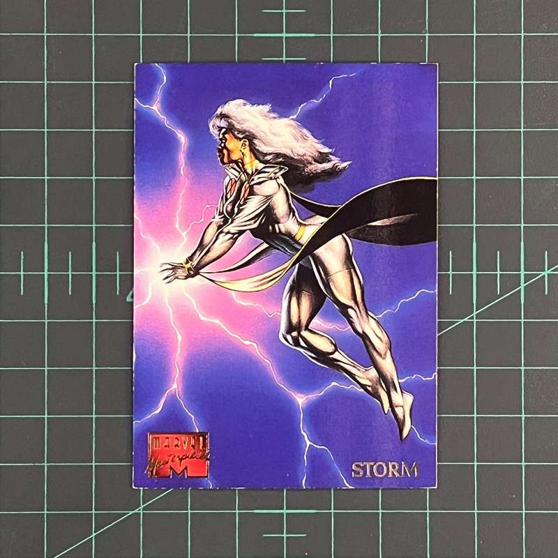 95 Storm | Nelson | 1995 | Marvel Masterpieces | Trading Card