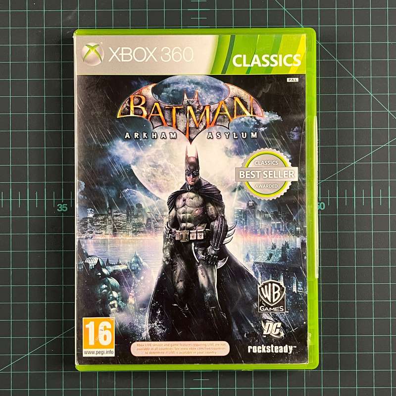 Batman: Arkham Asylum | XBOX 360 | Used Game | No Manual