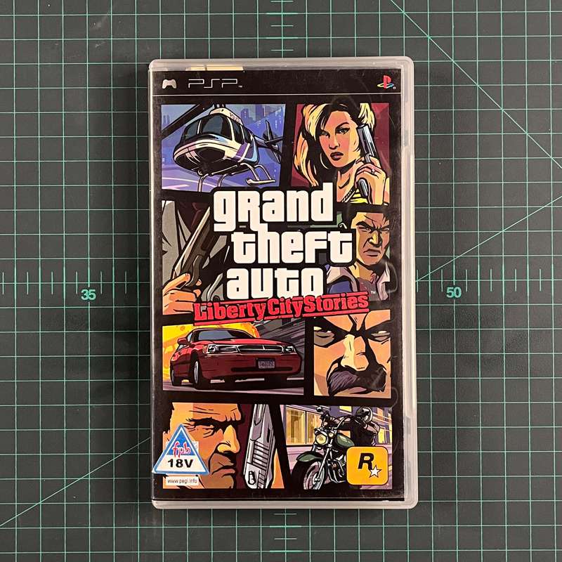 Grand Theft Auto: Liberty City Stories | Including Map | PSP | Used Game