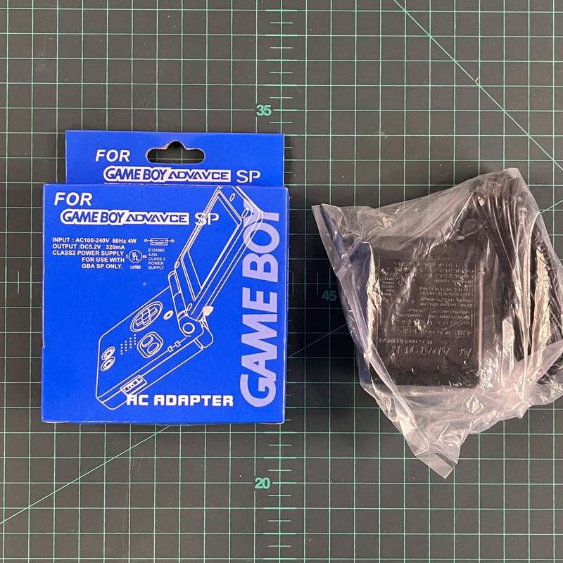 AC Adapter | Charger | Generic 3rd Party | GameBoy Advance SP | New Accessories