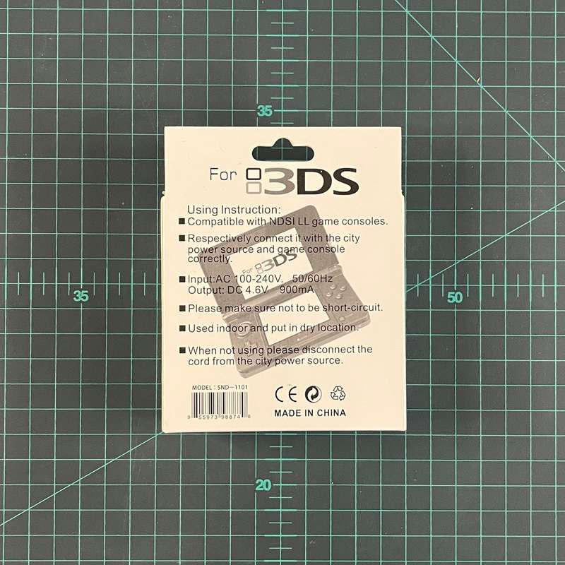 AC Adapter | Charger | Generic 3rd Party | Nintendo 3DS | New Accessories