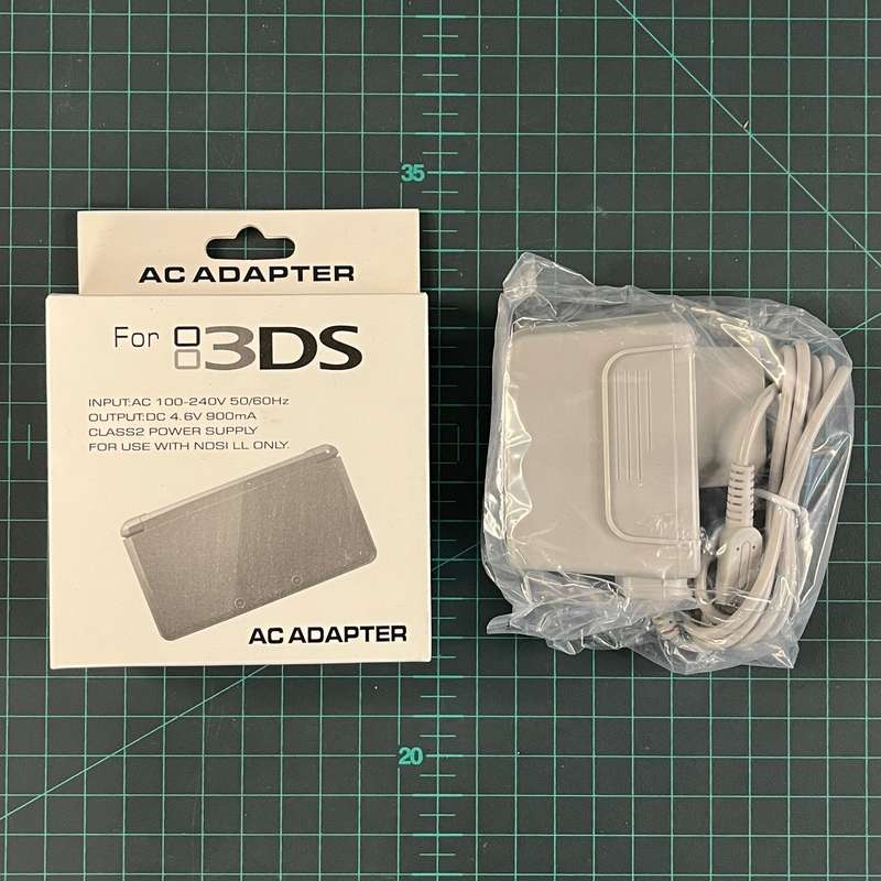 AC Adapter | Charger | Generic 3rd Party | Nintendo 3DS | New Accessories